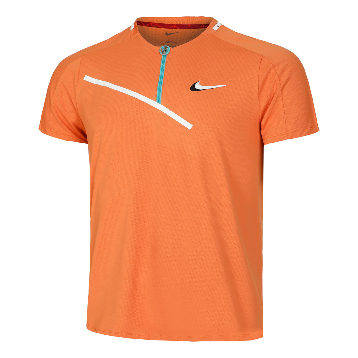 Nike Court Slam Polo Hombres - naranja, multicolor