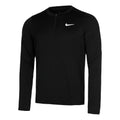 Court Dri-Fit Half-Zip Camiseta de manga larga Hombres - negro,