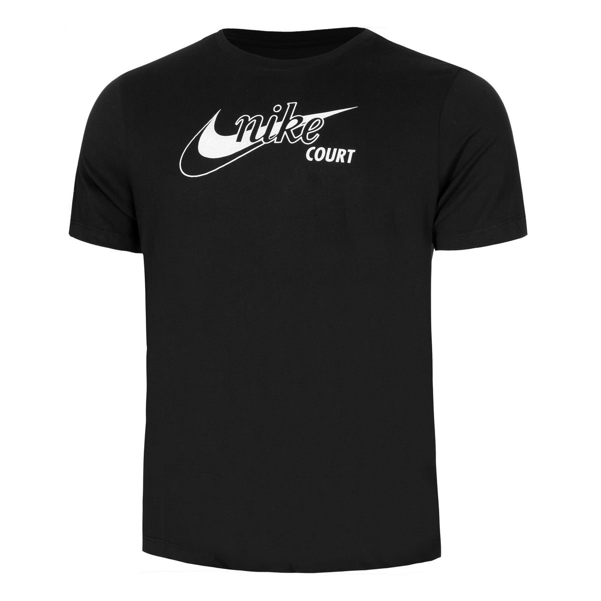 Nike Dri-Fit Swoosh Camiseta de manga corta Hombres - negro, blanco