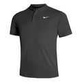 Dri-Fit Court Blade Solid Polo Hombres - negro,