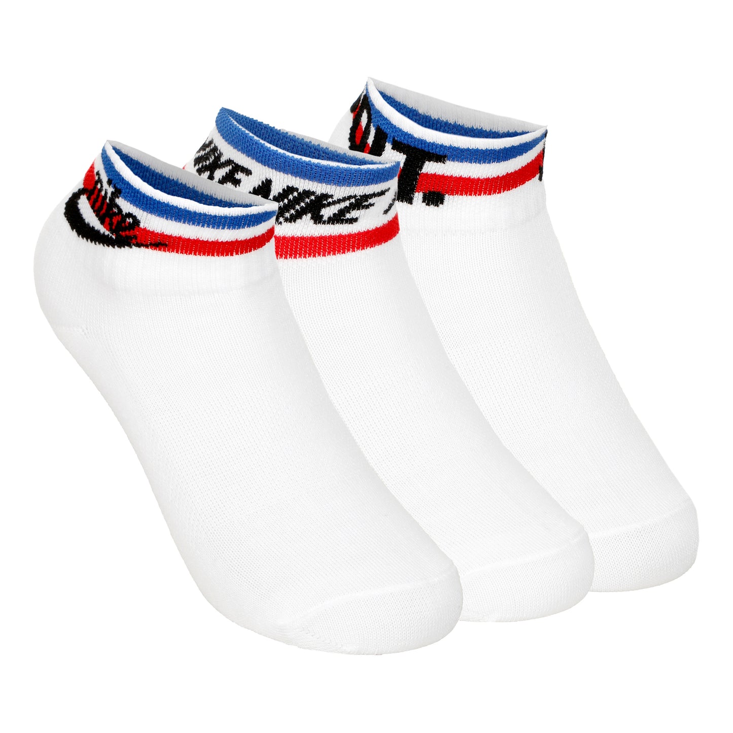 Nike Ankle Essential Calcetines de tenis Pack de 3 Unisex - blanco, multicolor