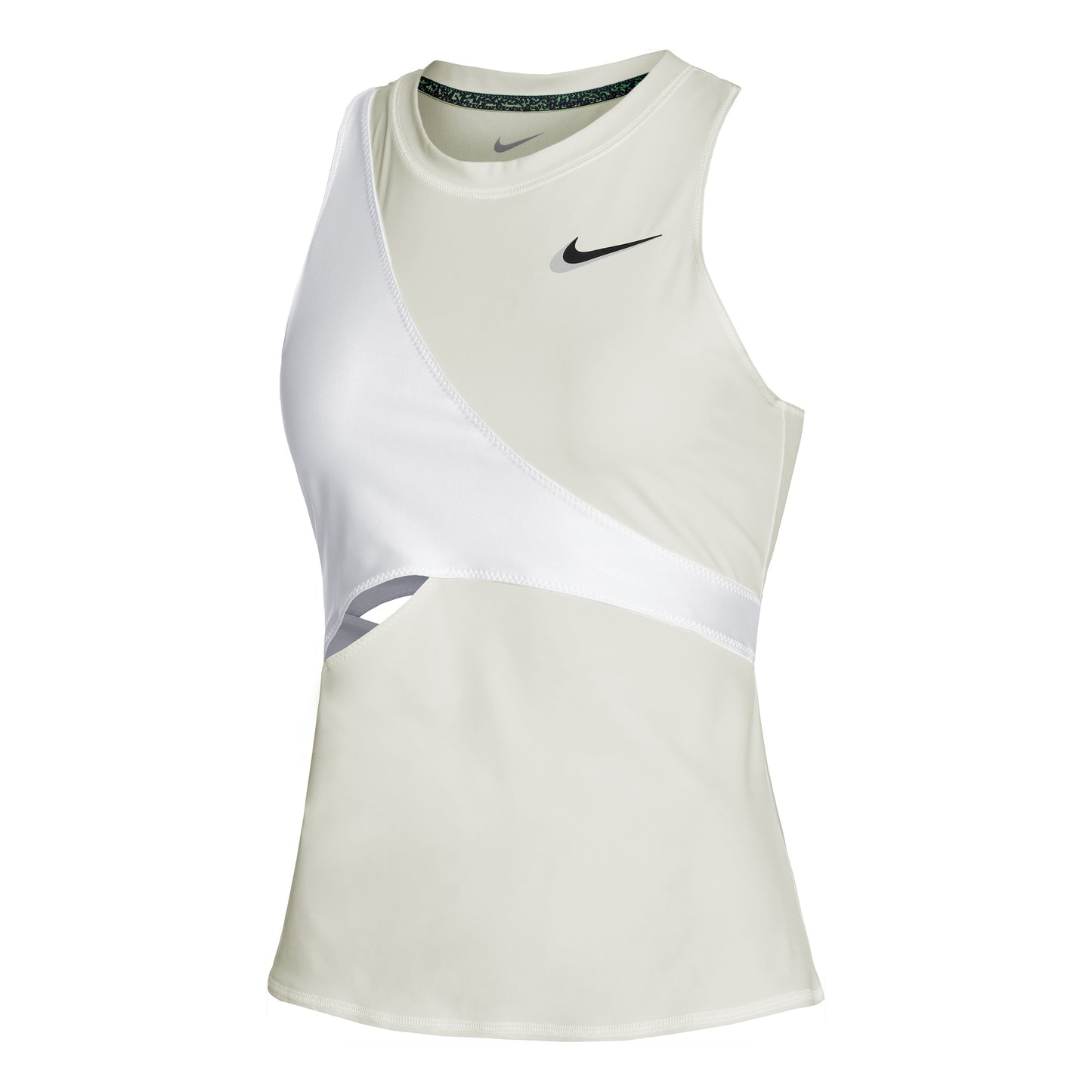 Nike Court Dri-Fit Slam NT PS Camiseta De Tirantes Mujeres-Crema,Blanco