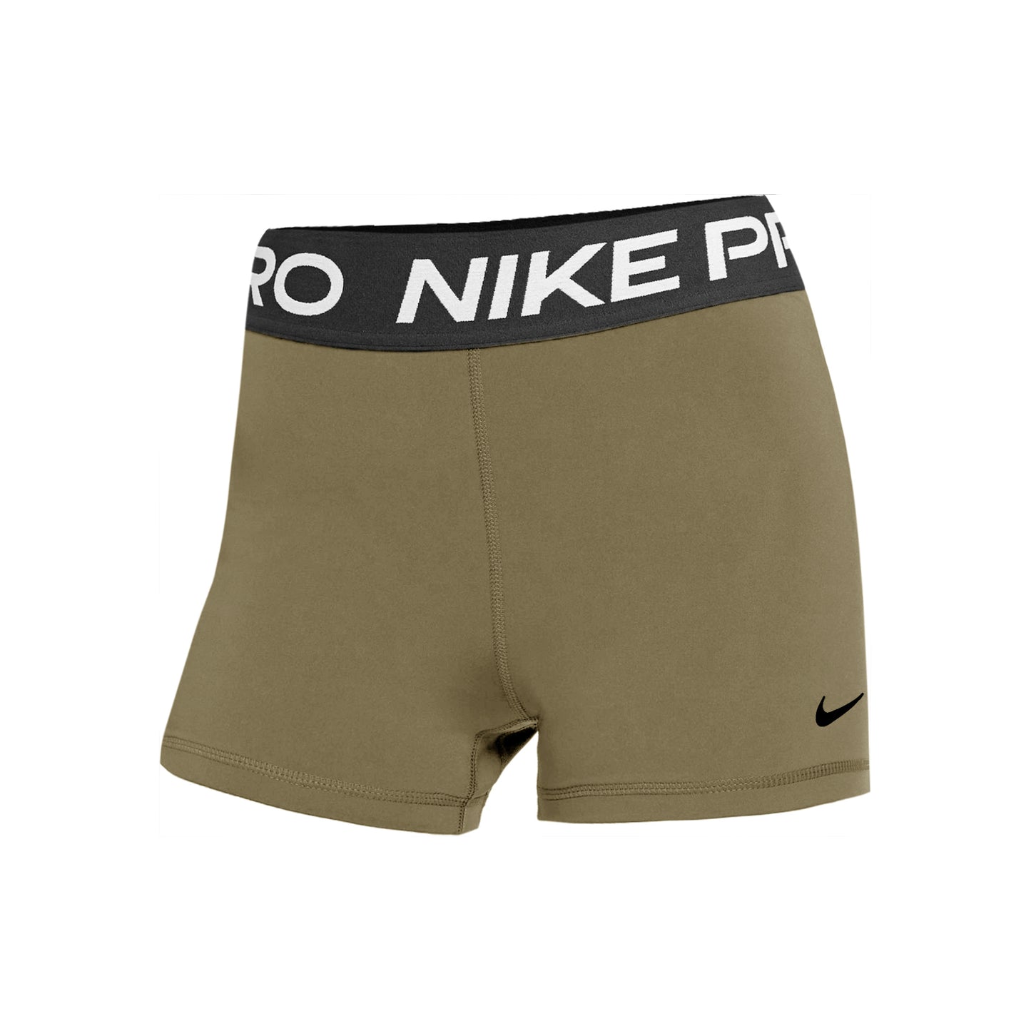 Nike Performance Pro 365 3in Shorts con bolsillo para pelota Mujeres - oliva, negro