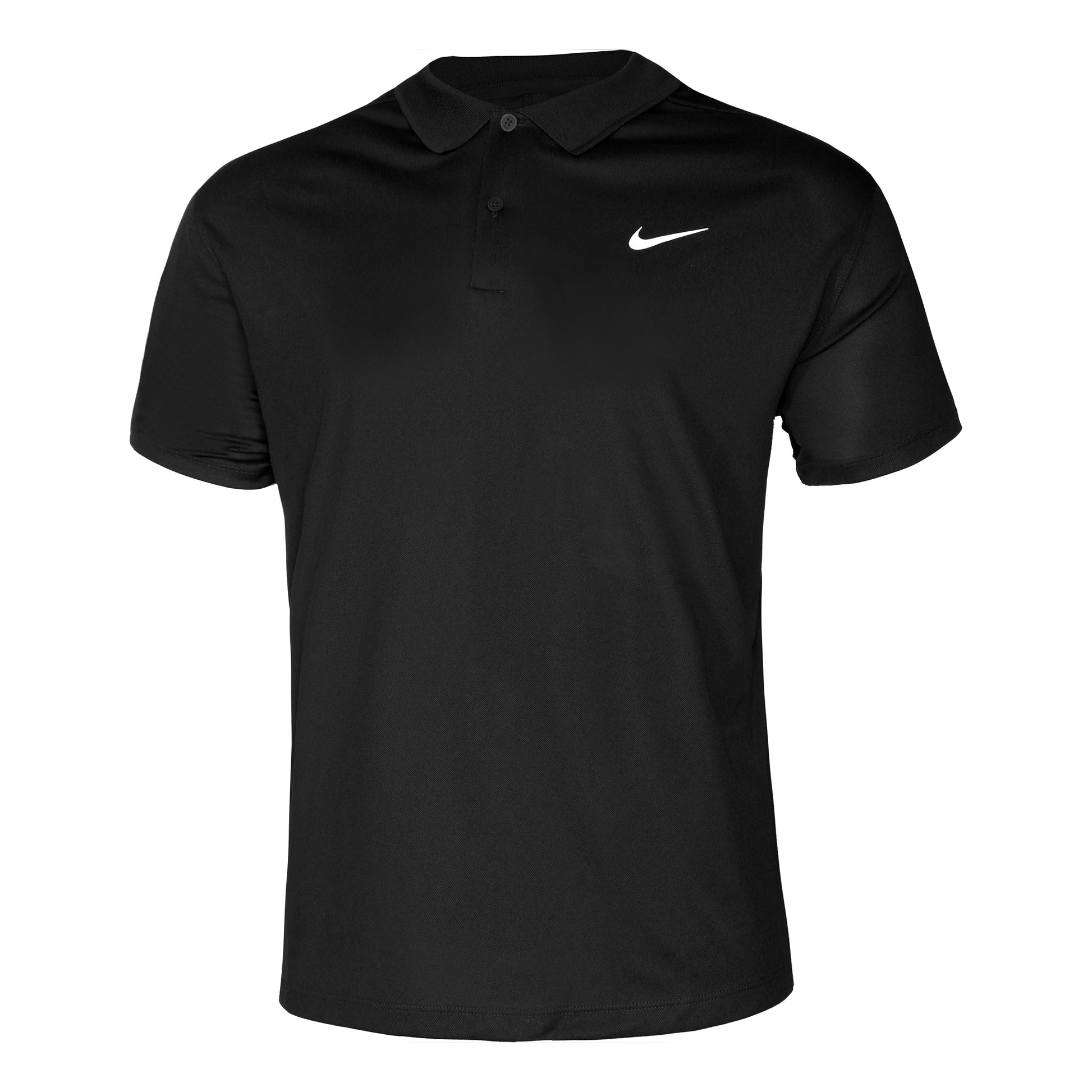 Nike Dri-Fit Polo Hombres-Negro