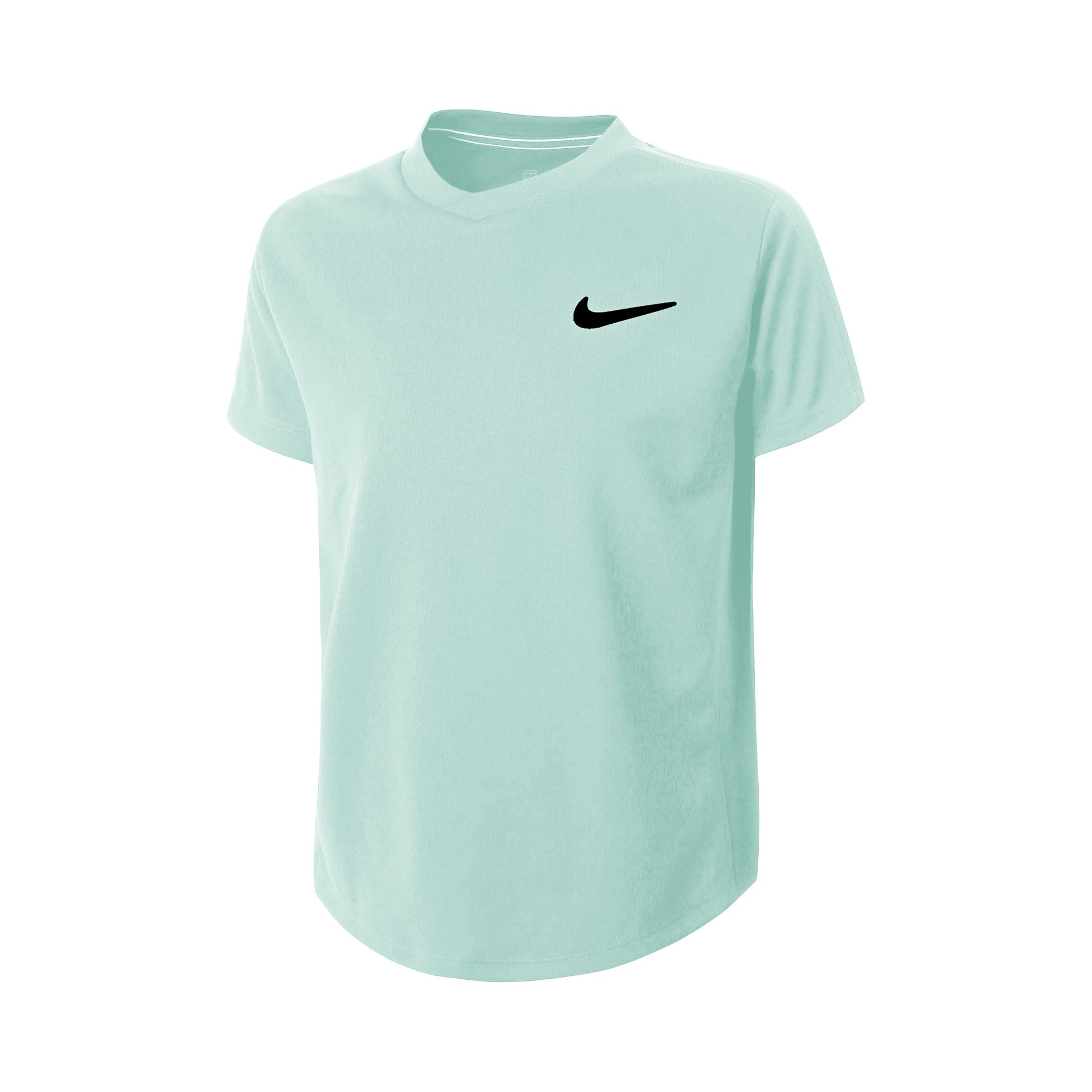 Nike Court Dri-Fit Camiseta de manga corta Chicos - azul, negro
