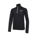 Dri-Fit Poly+ 1/4 Zip Camiseta de manga larga Chicos - negro,