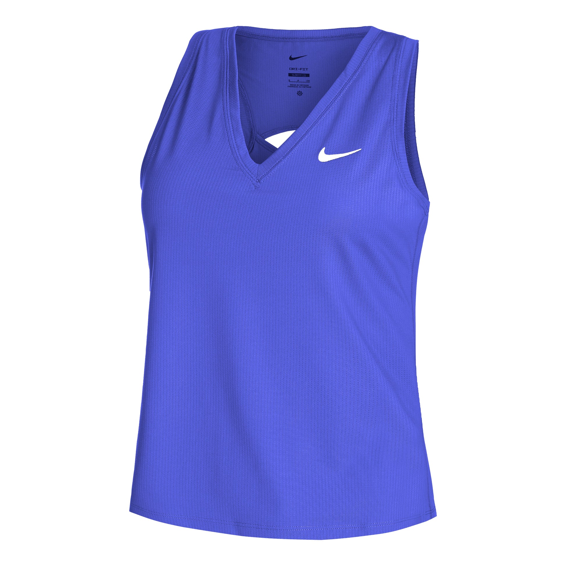 Nike Dri-Fit Victory Court Camiseta de tirantes Mujeres - azul,