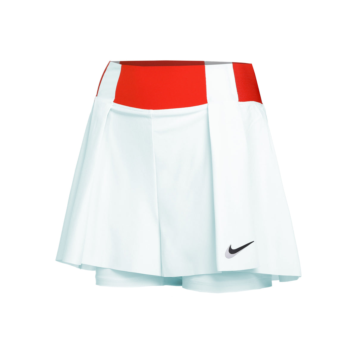 Nike Court Dri-Fit Slam Shorts Mujeres - azul claro, rojo