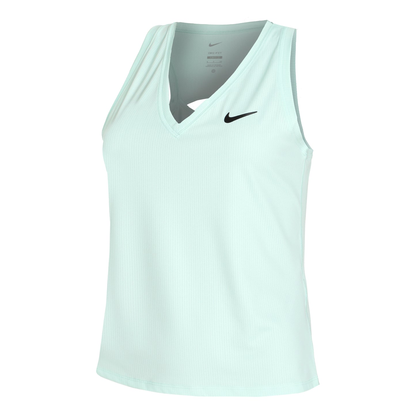 Nike Dri-Fit Victory Court Camiseta de tirantes Mujeres - mint, negro