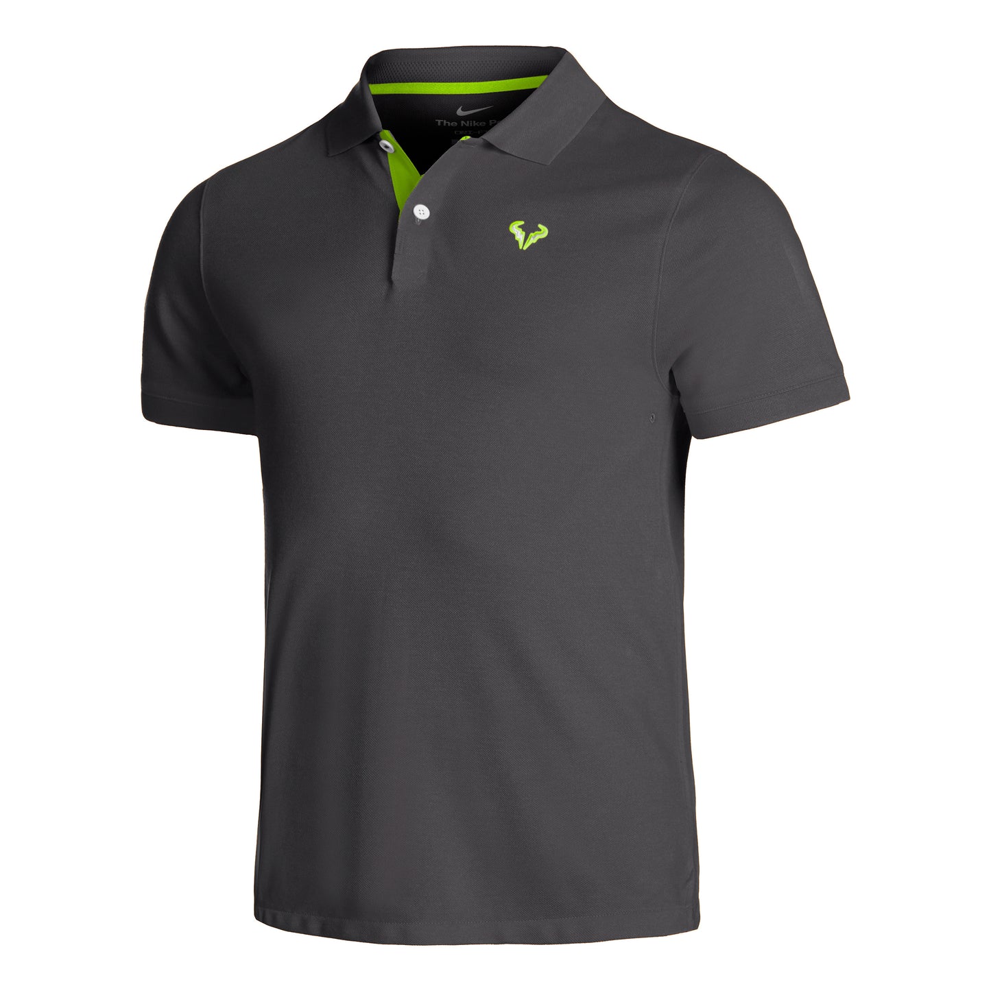 Nike Dri-Fit RAFA Slim Polo Hombres - negro, verde