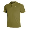 Dri-Fit Court Blade Solid Polo Hombres - oliva,