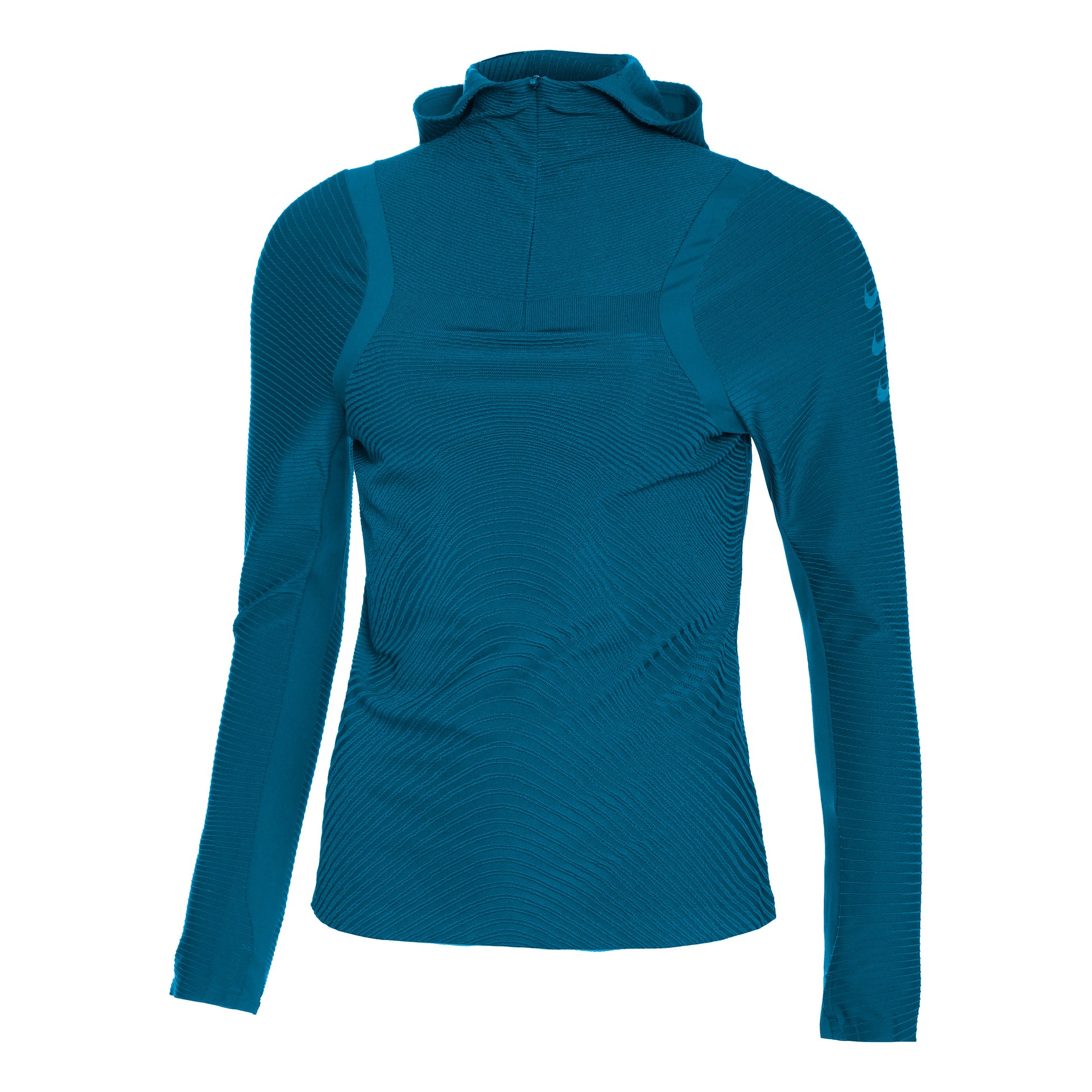 Nike Therma-Fit Division Mid-Layer Top de running Mujeres - azul, negro
