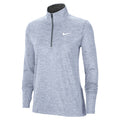 Element Half-Zip Running Camiseta de manga larga Mujeres - morado, gris