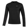 Dri-Fit Element Crew Novelty Top de running Mujeres - negro,