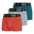 Everyday Stretch Trunk Calzoncillos tipo bóxer Pack de 3 Hombres - rojo, gris