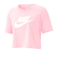 Essential Cropped Camiseta de manga corta Mujeres - rosa,