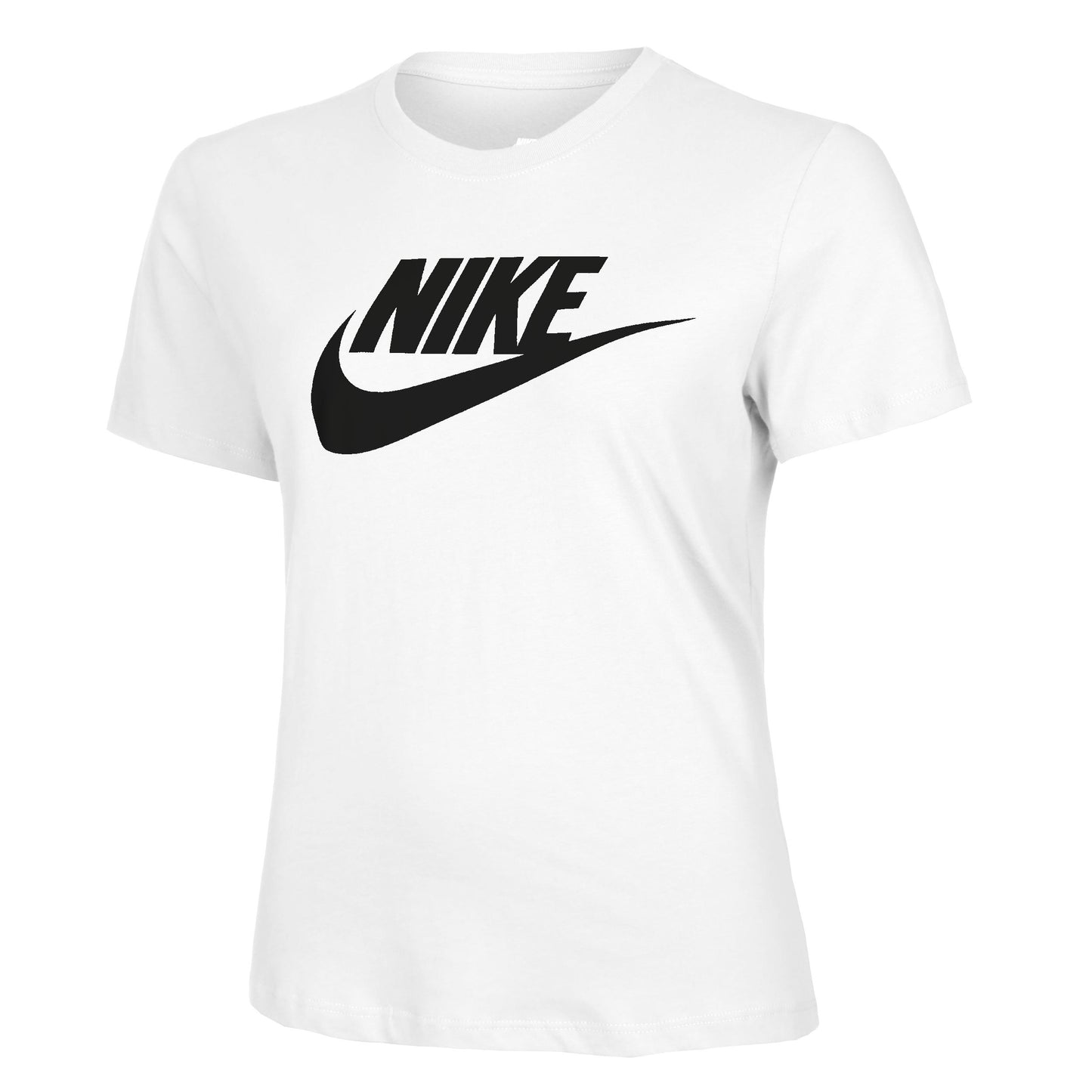 Nike New Sportswear Essential Icon Futura Camiseta De Manga Corta Mujeres-Blanco