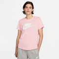 New Sportswear Essential Icon Futura Camiseta de manga corta Mujeres - rosa, blanco