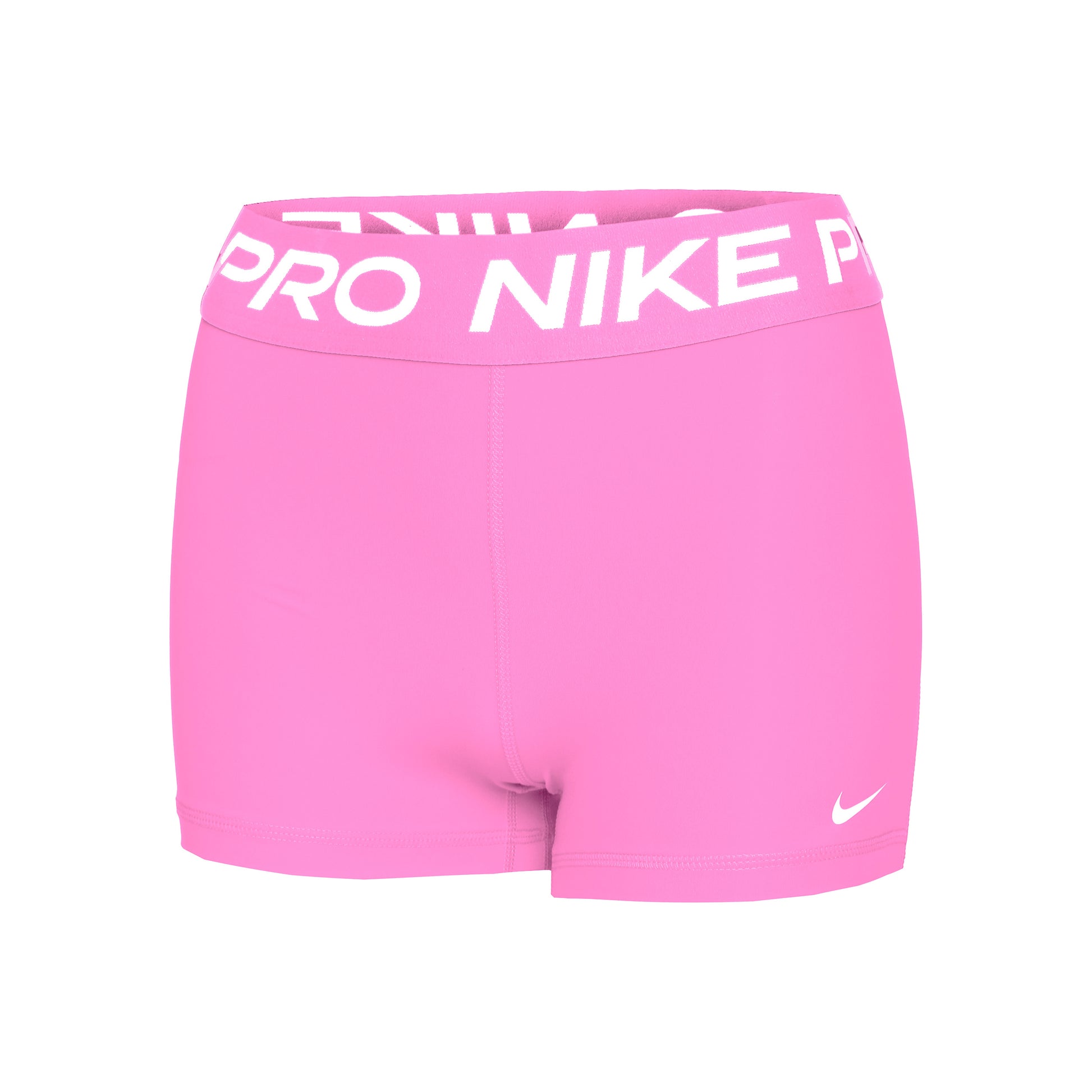 Nike Performance Pro 365 3in Shorts con bolsillo para pelota Mujeres - rosa, blanco