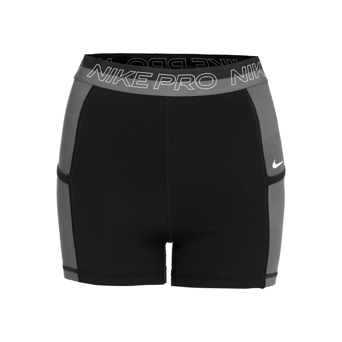 Nike Dri-Fit Performance 3in Shorts con bolsillo para pelota Mujeres - negro, gris