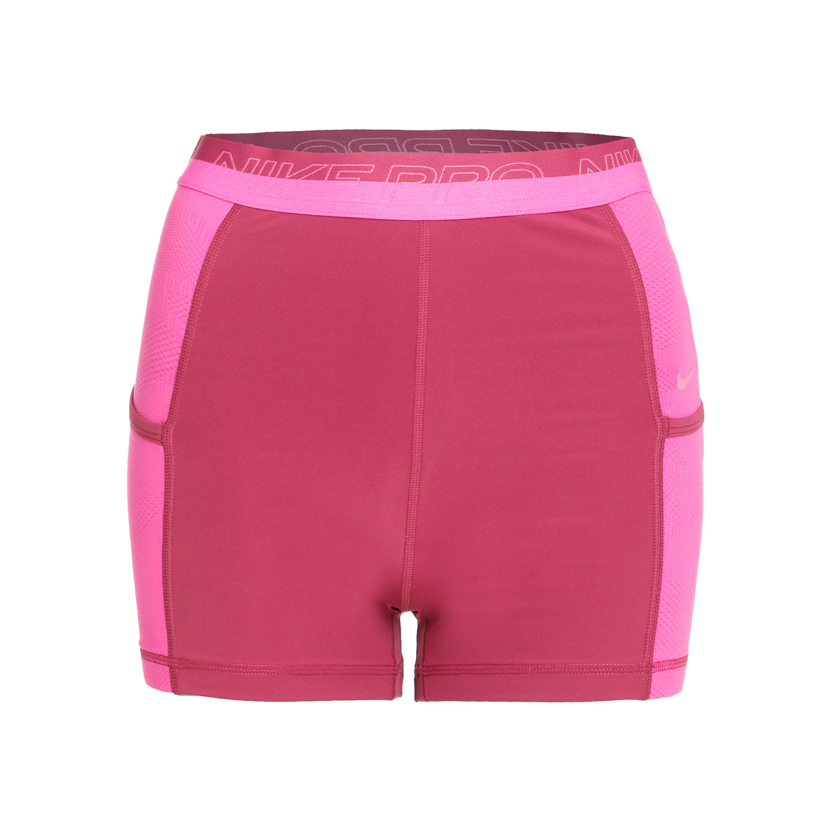 Nike Dri-Fit Performance 3in Shorts con bolsillo para pelota Mujeres - rojo, rosa