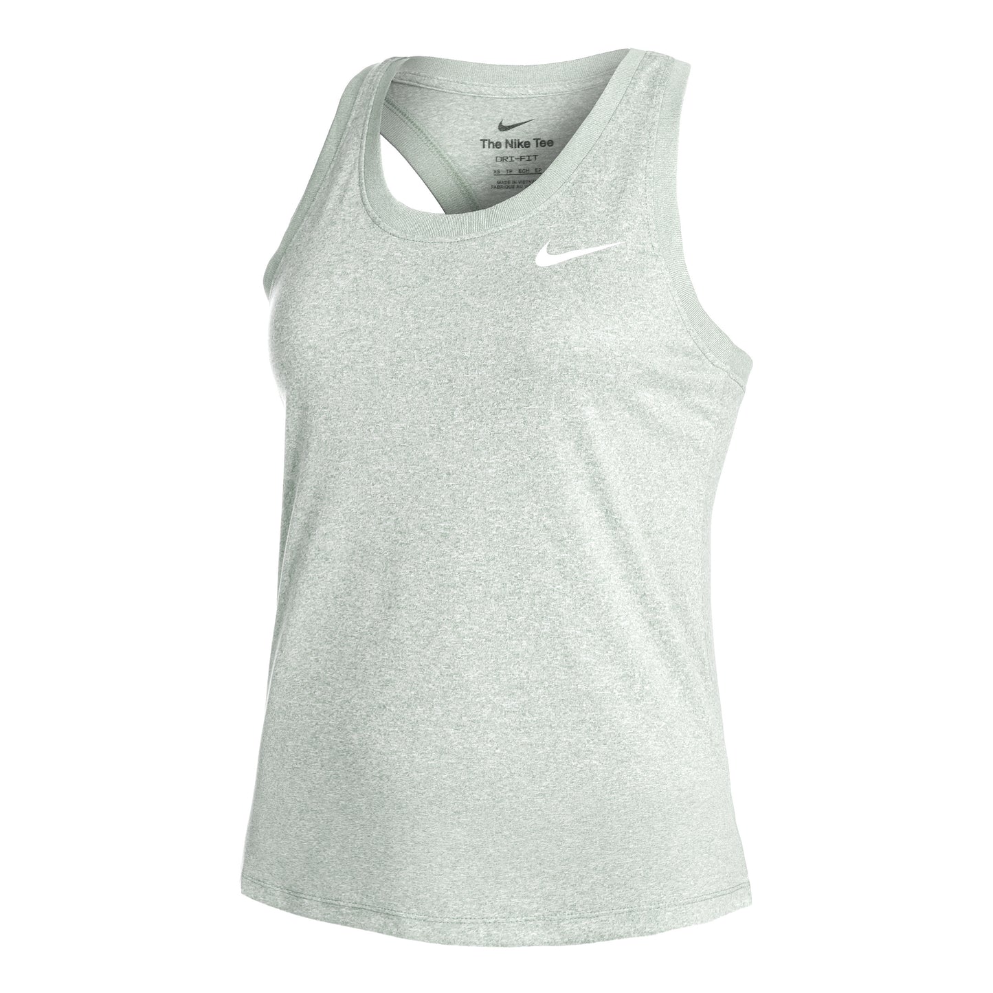 Nike Dri-Fit Regular Racerback Camiseta de tirantes Mujeres - azul-gris,