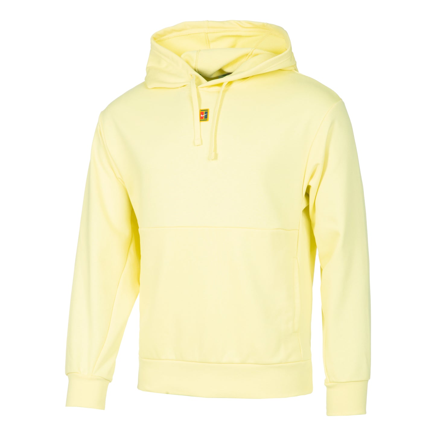 Nike Dri-Fit Court Heritage Fleece Sudadera con capucha Hombres - amarillo,