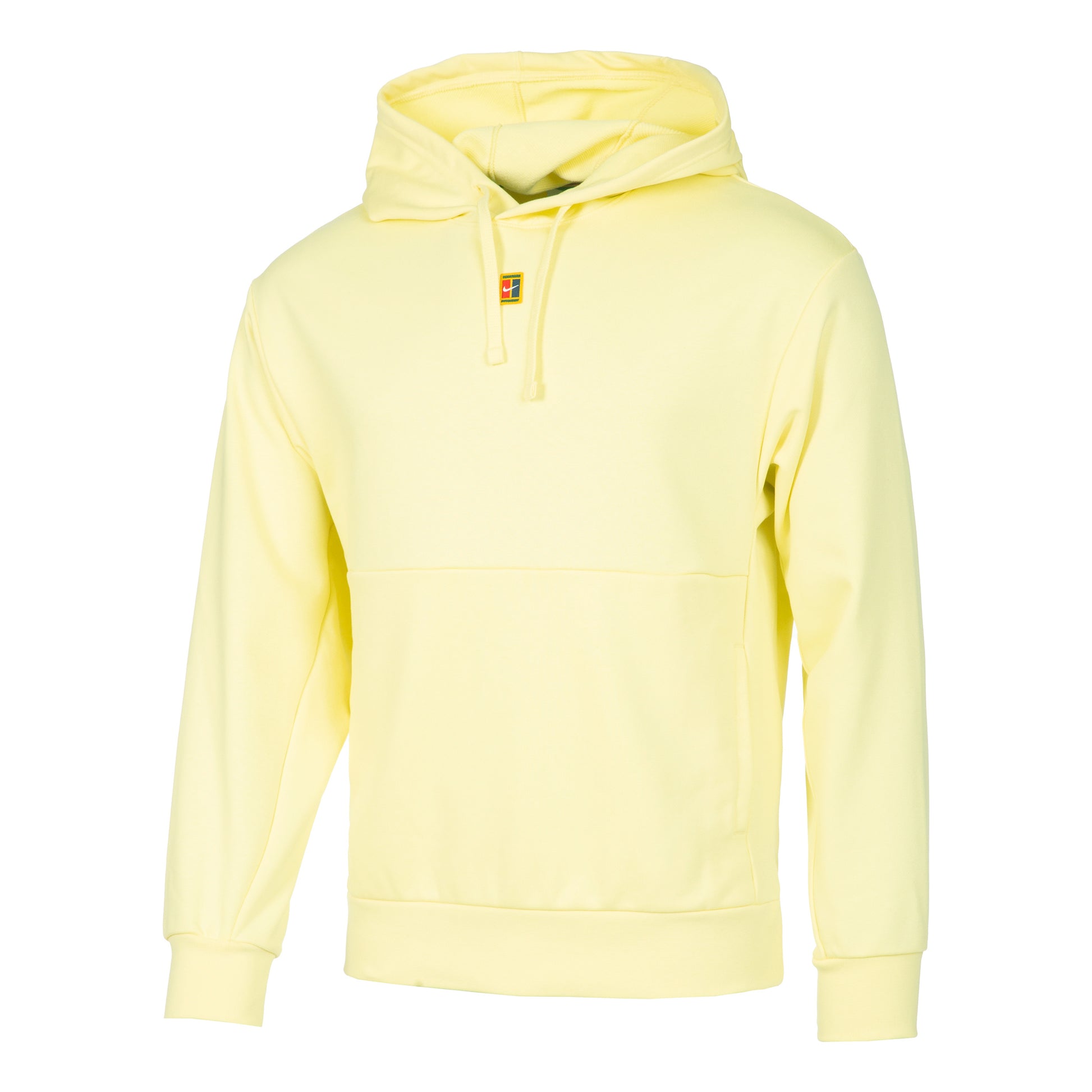 Nike Dri-Fit Court Heritage Fleece Sudadera con capucha Hombres - amarillo,