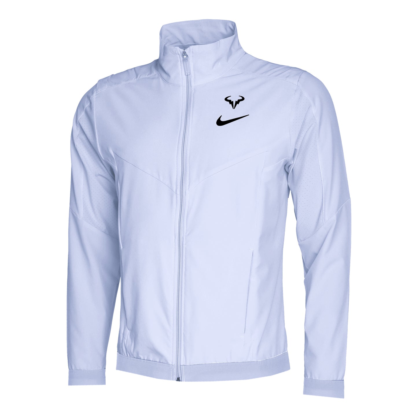 Nike Dri-Fit RAFA Court Chaqueta de entrenamiento Hombres - azul claro,