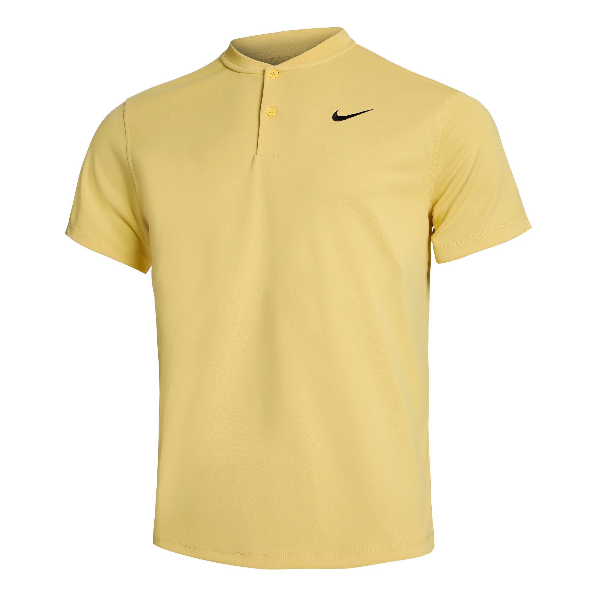 Nike Dri-Fit Court Blade Solid Polo Hombres - amarillo,