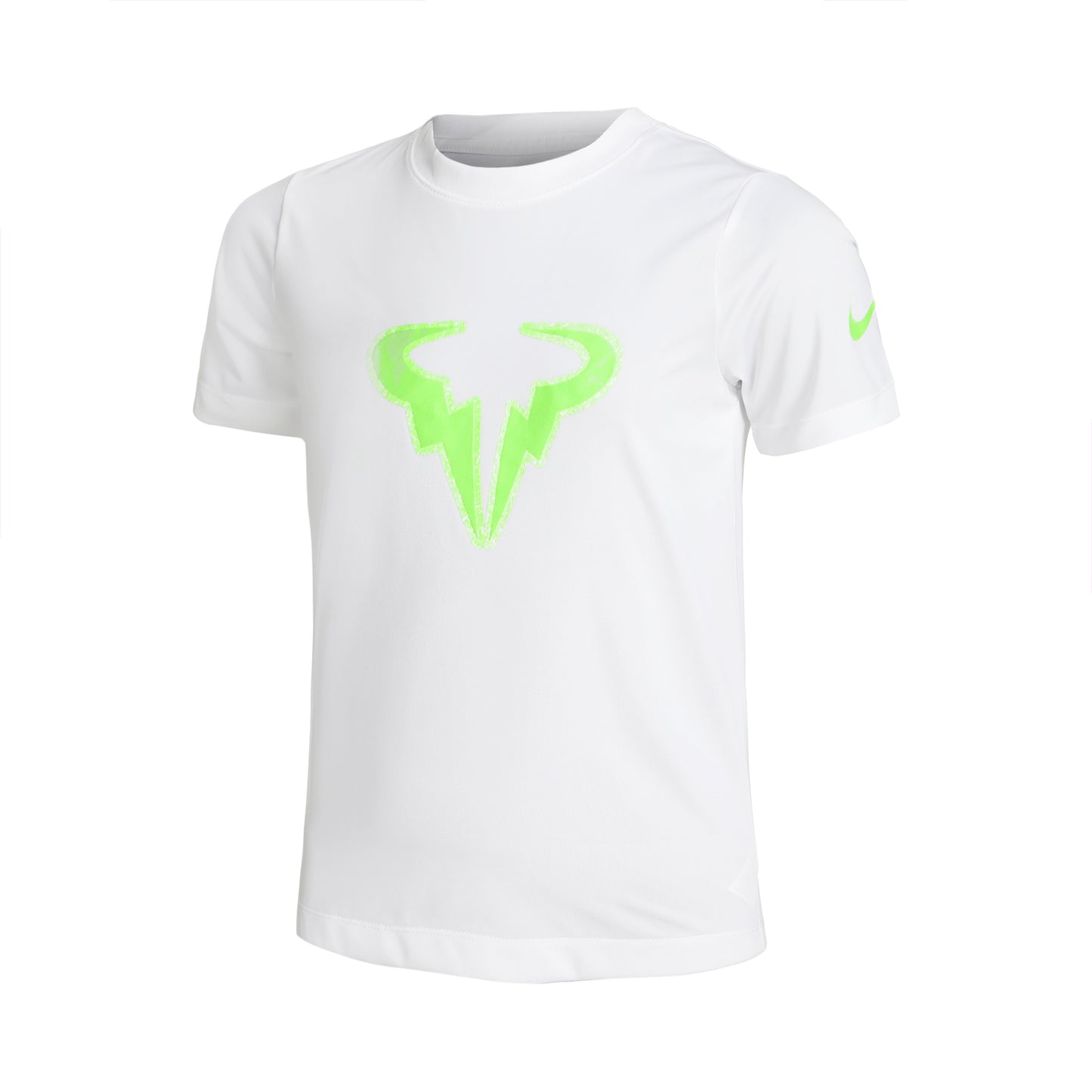 Nike Big Kids Camiseta de manga corta Chicos - blanco, verde
