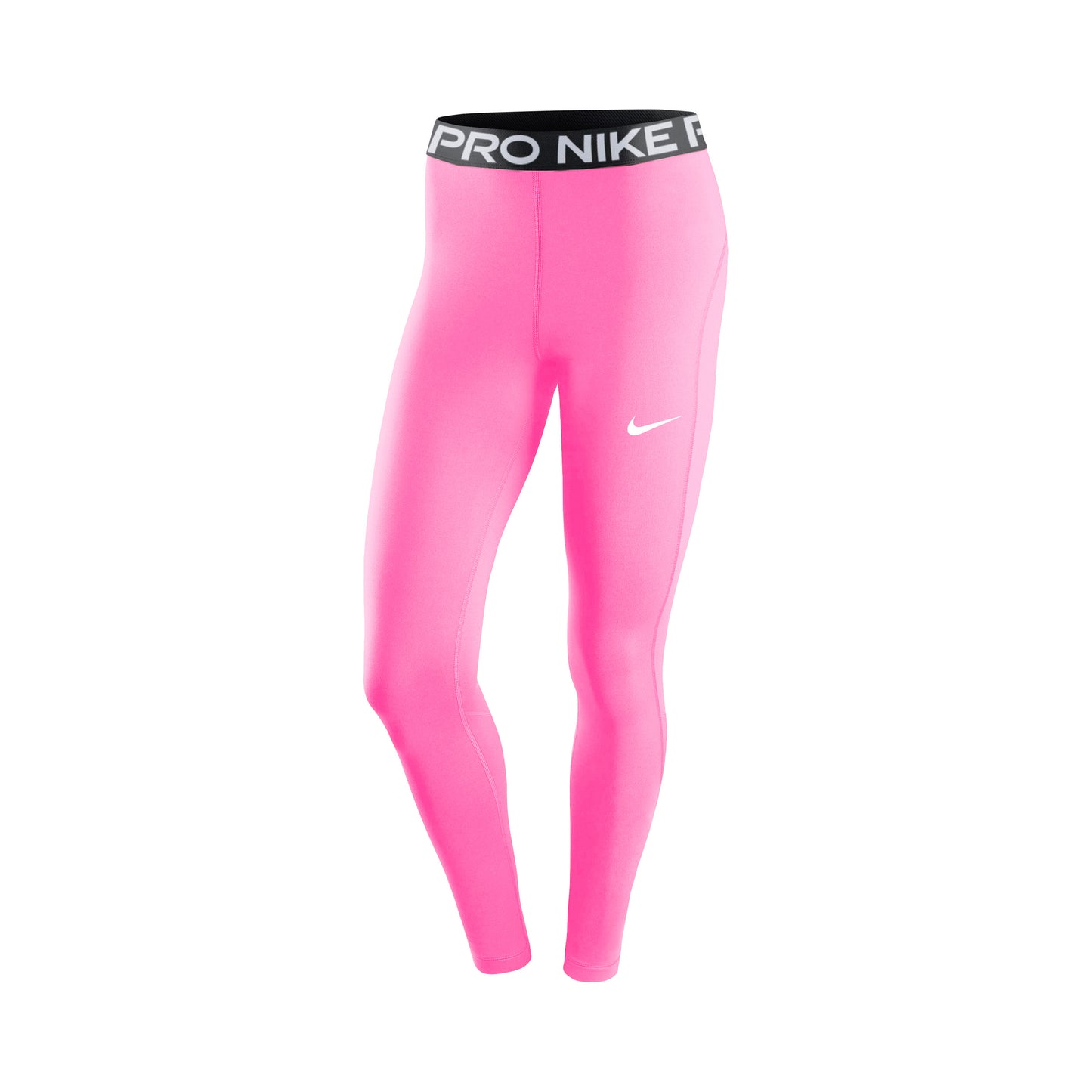 Nike Pro Malla Chicas - rosa neón, negro