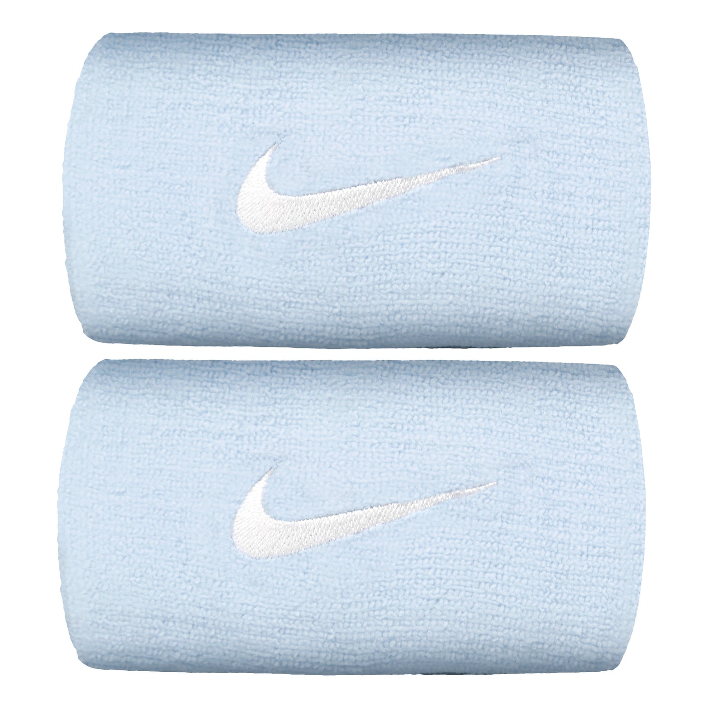 Nike Premier DW Cinta para sudor Pack de 2 largo - azul claro, blanco