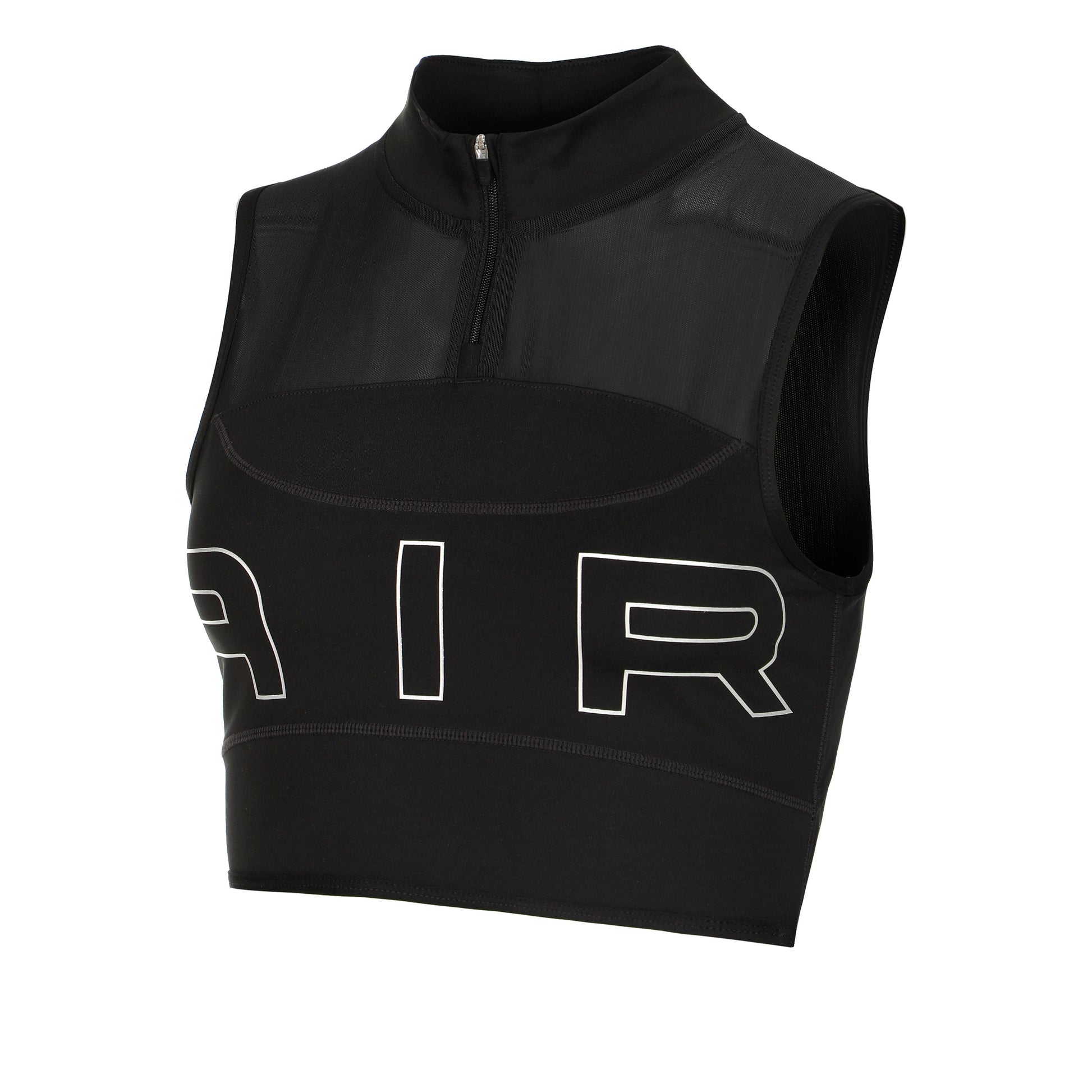 Nike Dri-Fit Air Cropped Camiseta de running Mujeres - negro,