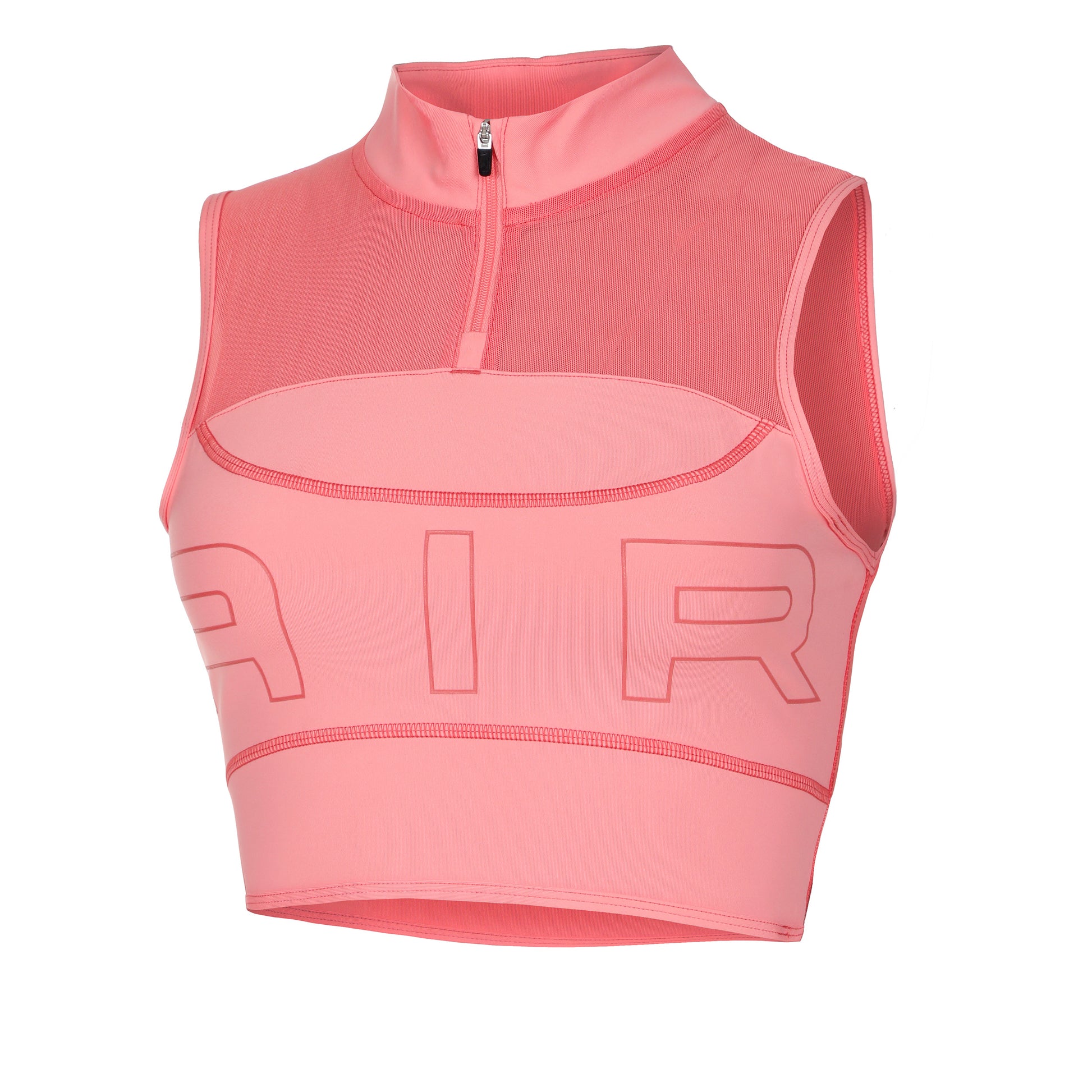 Nike Dri-Fit Air Cropped Camiseta de running Mujeres - rosa,