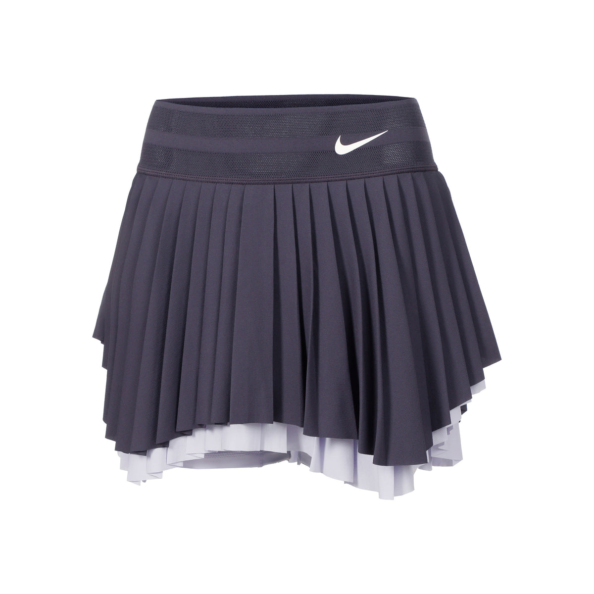 Nike Dri-Fit Court Slam RG Falda Mujeres - gris oscuro, morado