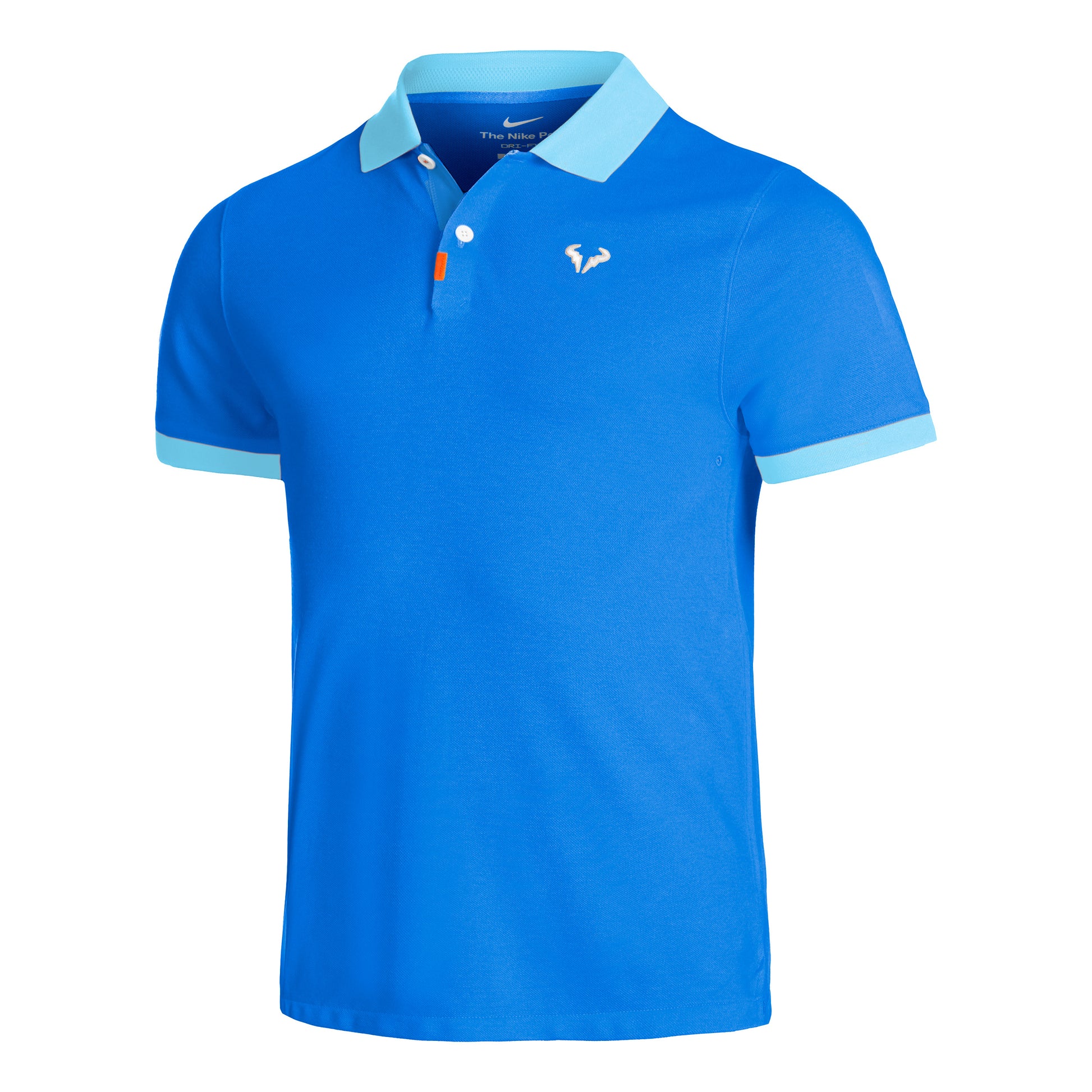 Nike Dri-Fit RAFA Slim Polo Hombres - azul, azul claro