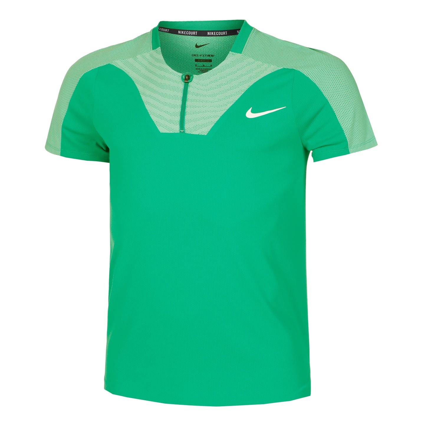 Nike Dri-Fit Court Slim UL RG Polo Hombres - verde, mint