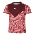 Dri-Fit Court Slam RG Camiseta de manga corta Hombres - rojo oscuro, rosa viejo