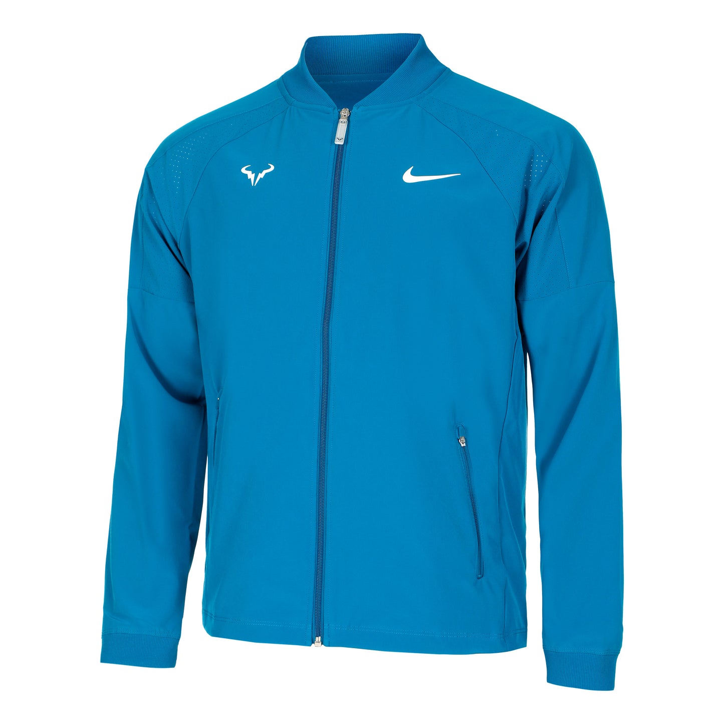 Nike Dri-Fit RAFA MNK Chaqueta de entrenamiento Hombres - color petróleo, blanco