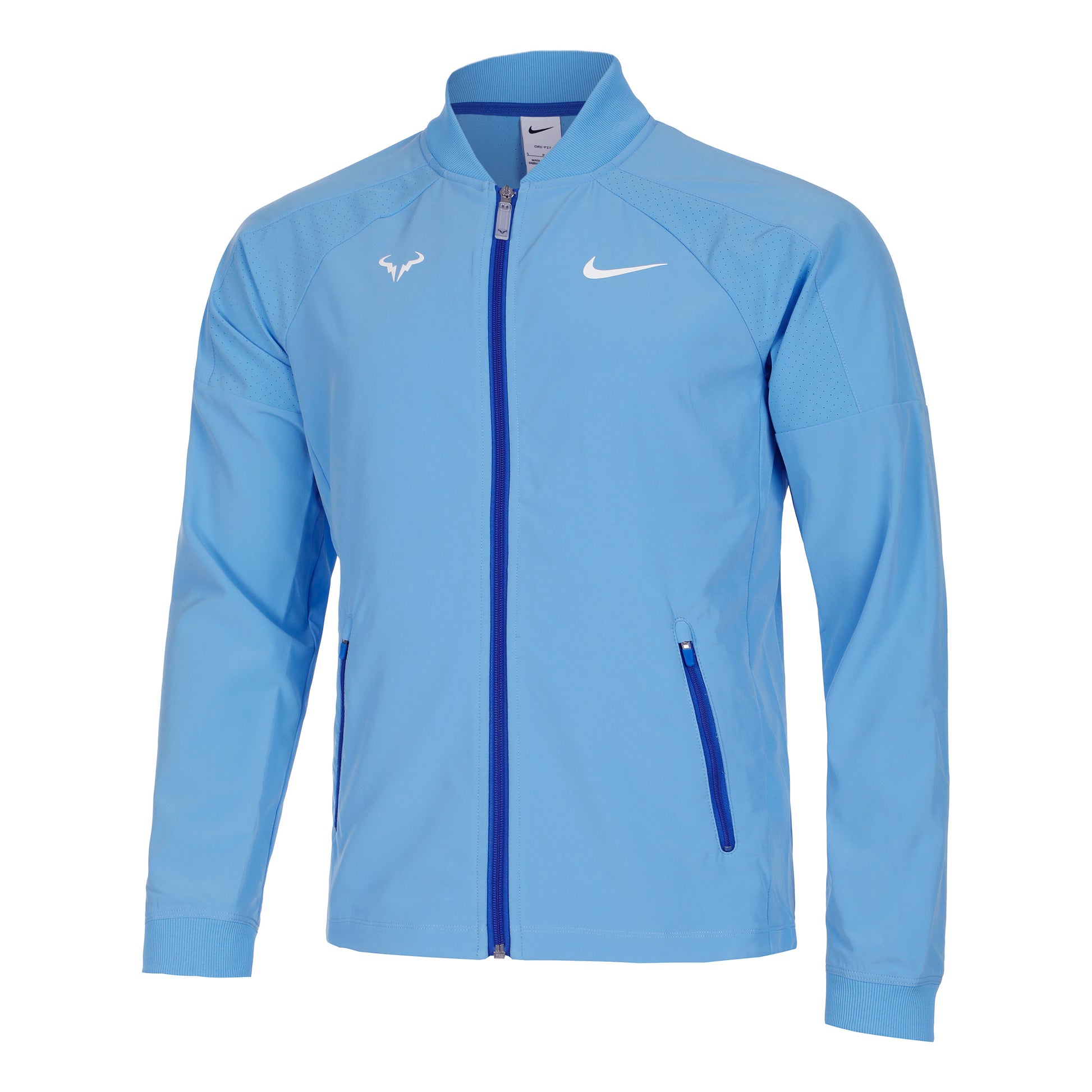 Nike Dri-Fit RAFA MNK Chaqueta de entrenamiento Hombres - azul claro, azul