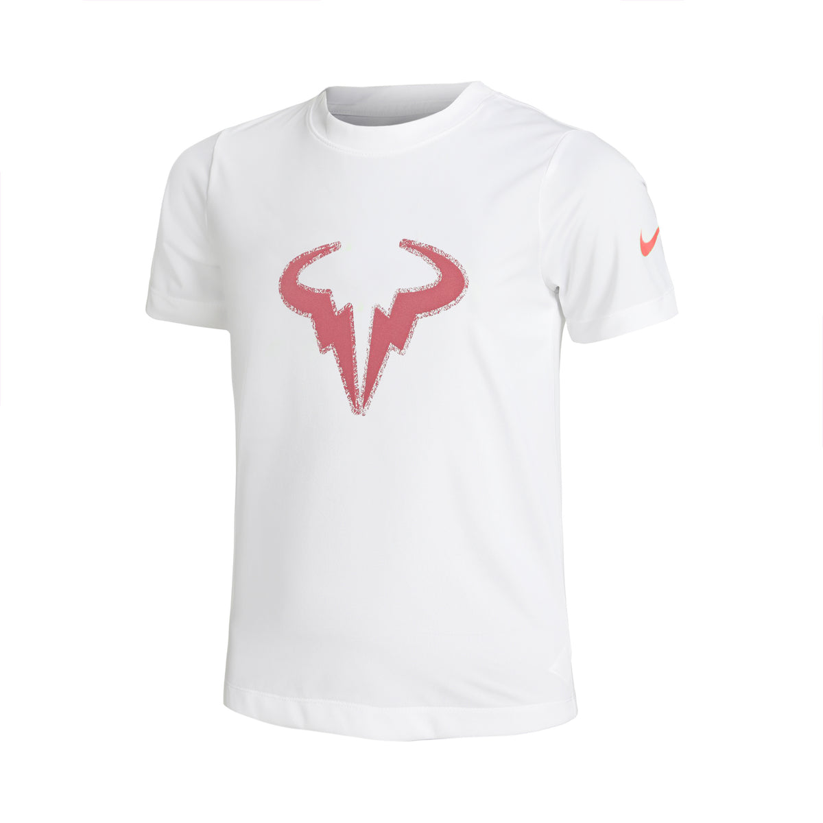 Nike Big Kids Camiseta de manga corta Chicos - blanco, naranja