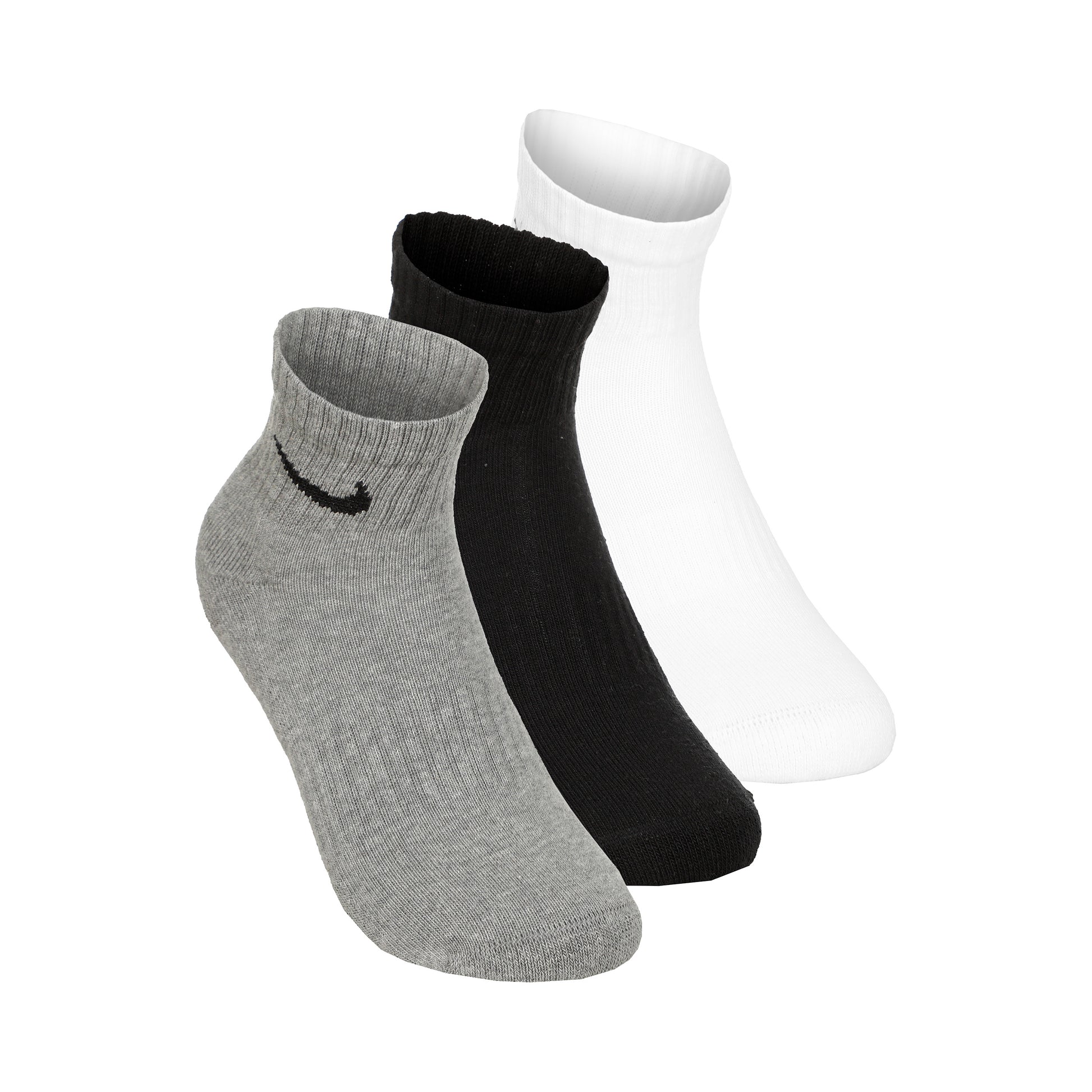 Nike Everyday Cushioned Ankle Calcetines de tenis Pack de 3 Unisex - multicolor