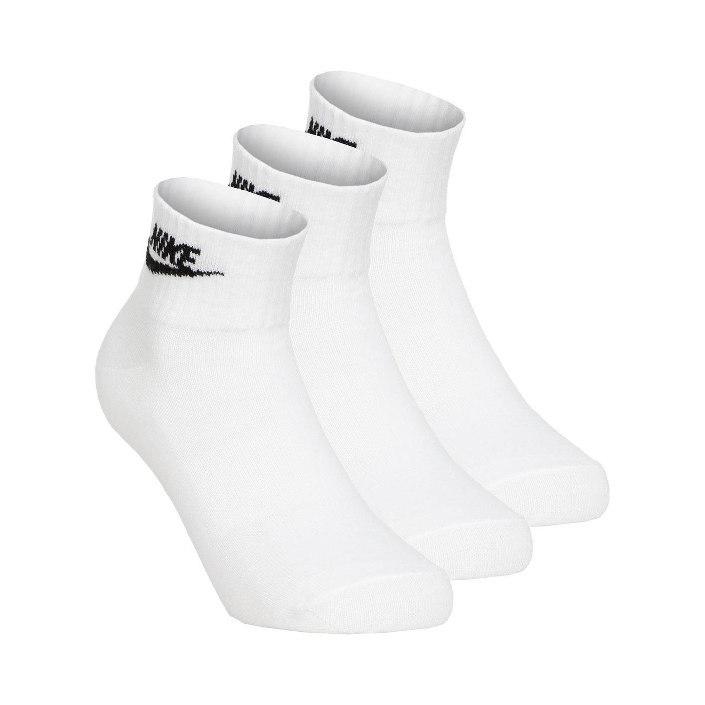 Nike New Essential Ankle Calcetines de tenis Pack de 3 Unisex - blanco,