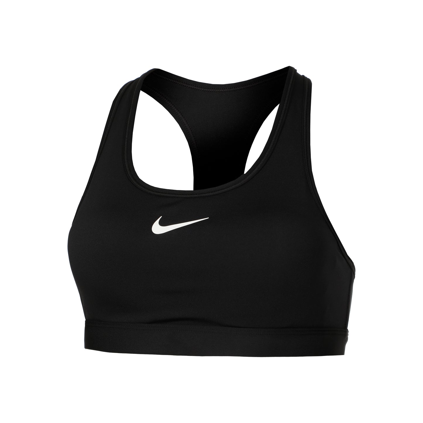 Nike Swoosh Medium Sujetador Deportivo Mujeres-Negro