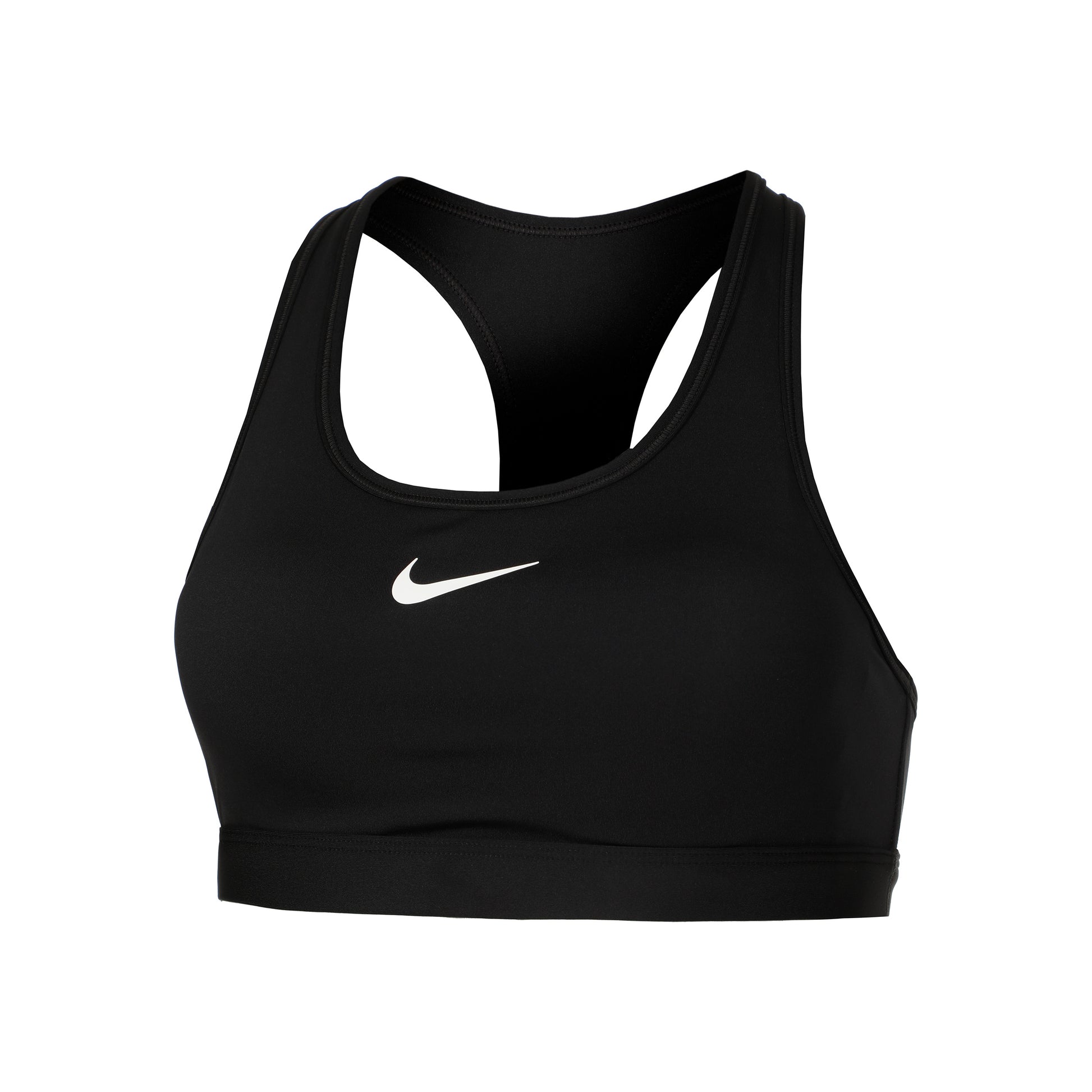 Nike Swoosh Medium Sujetador Deportivo Mujeres-Negro