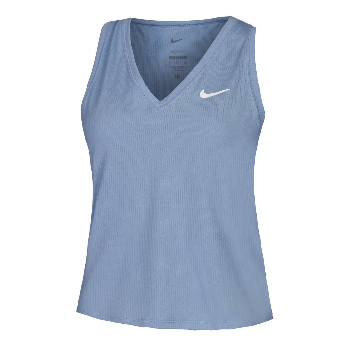 Nike Dri-Fit Victory Court Camiseta de tirantes Mujeres - azul-gris,