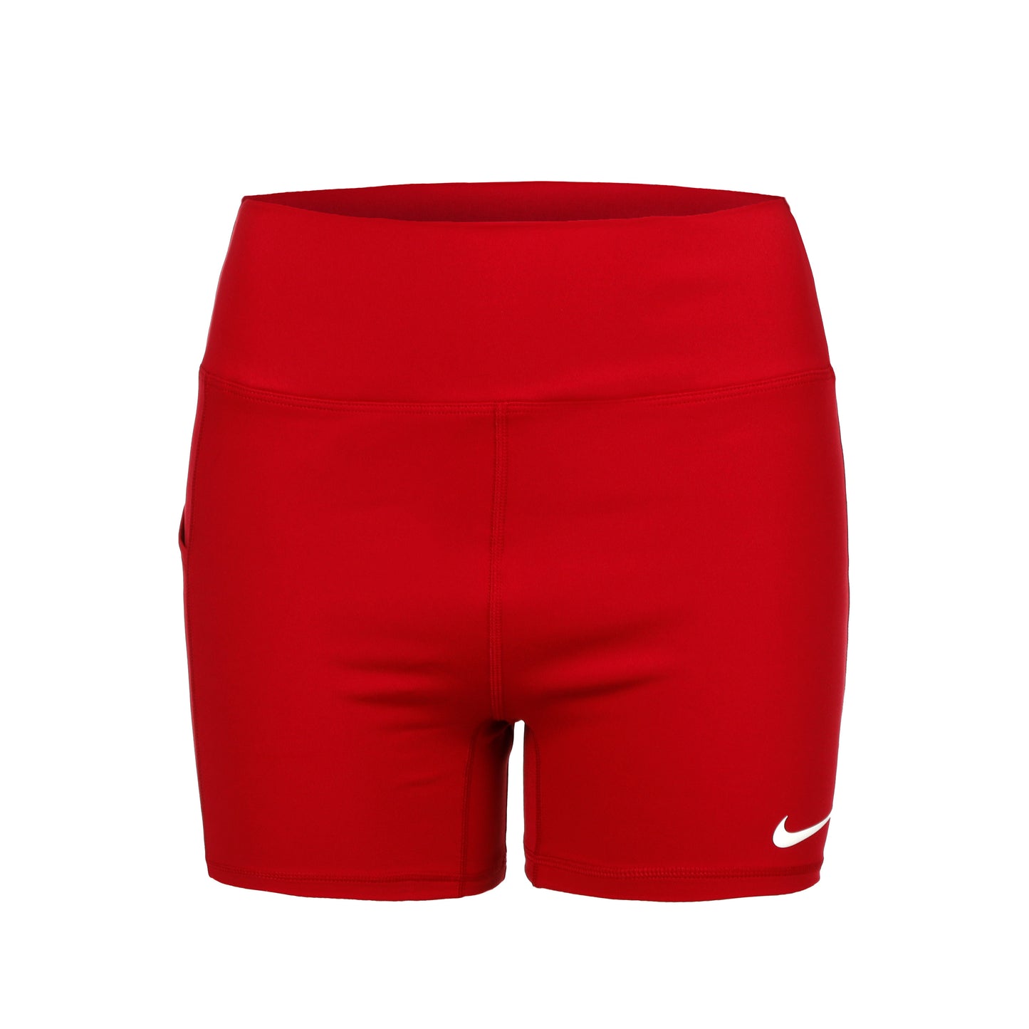 Nike Dri-Fit Heritage 4in Shorts con bolsillo para pelota Mujeres - berry,