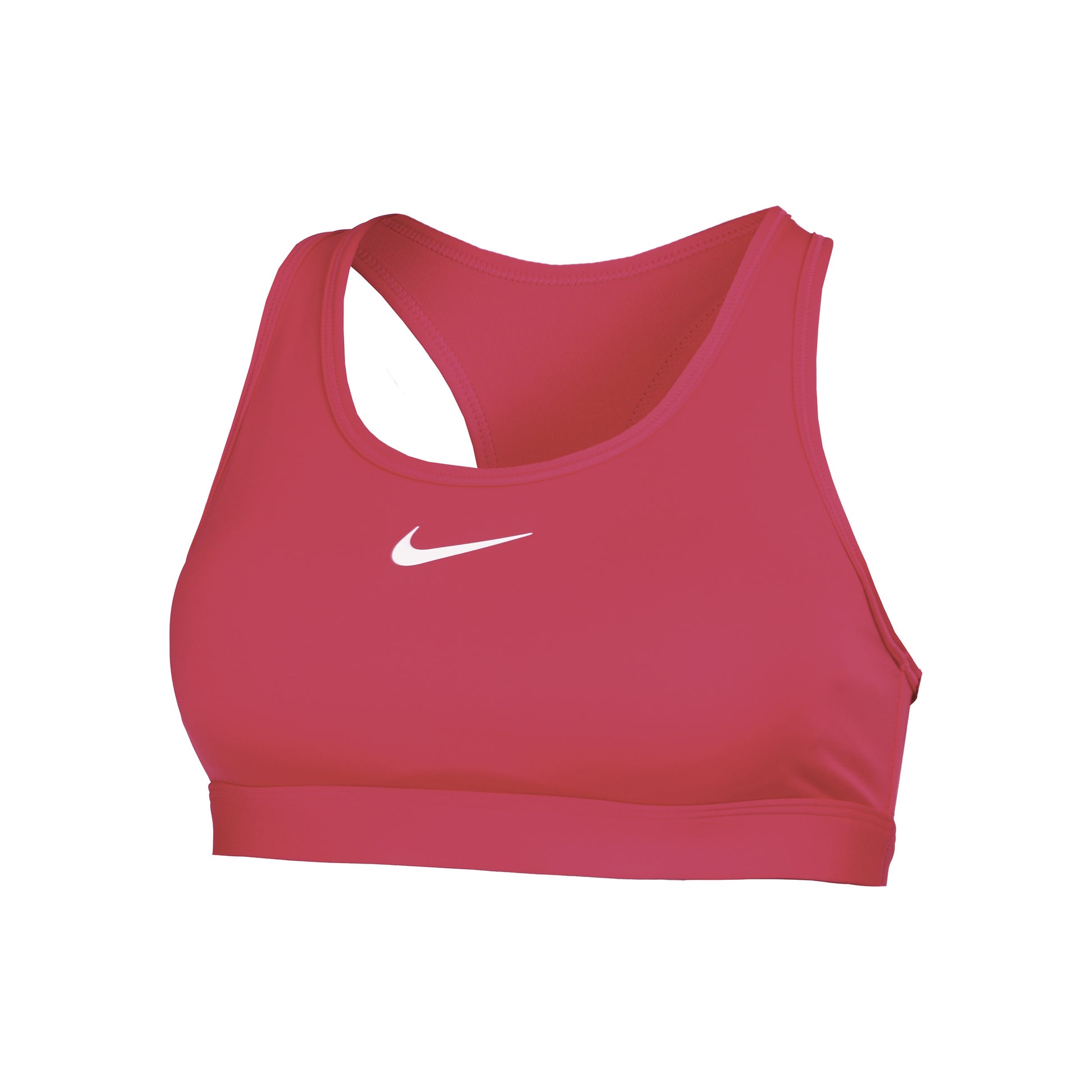 Nike Swoosh Medium Sujetador deportivo Mujeres - berry,