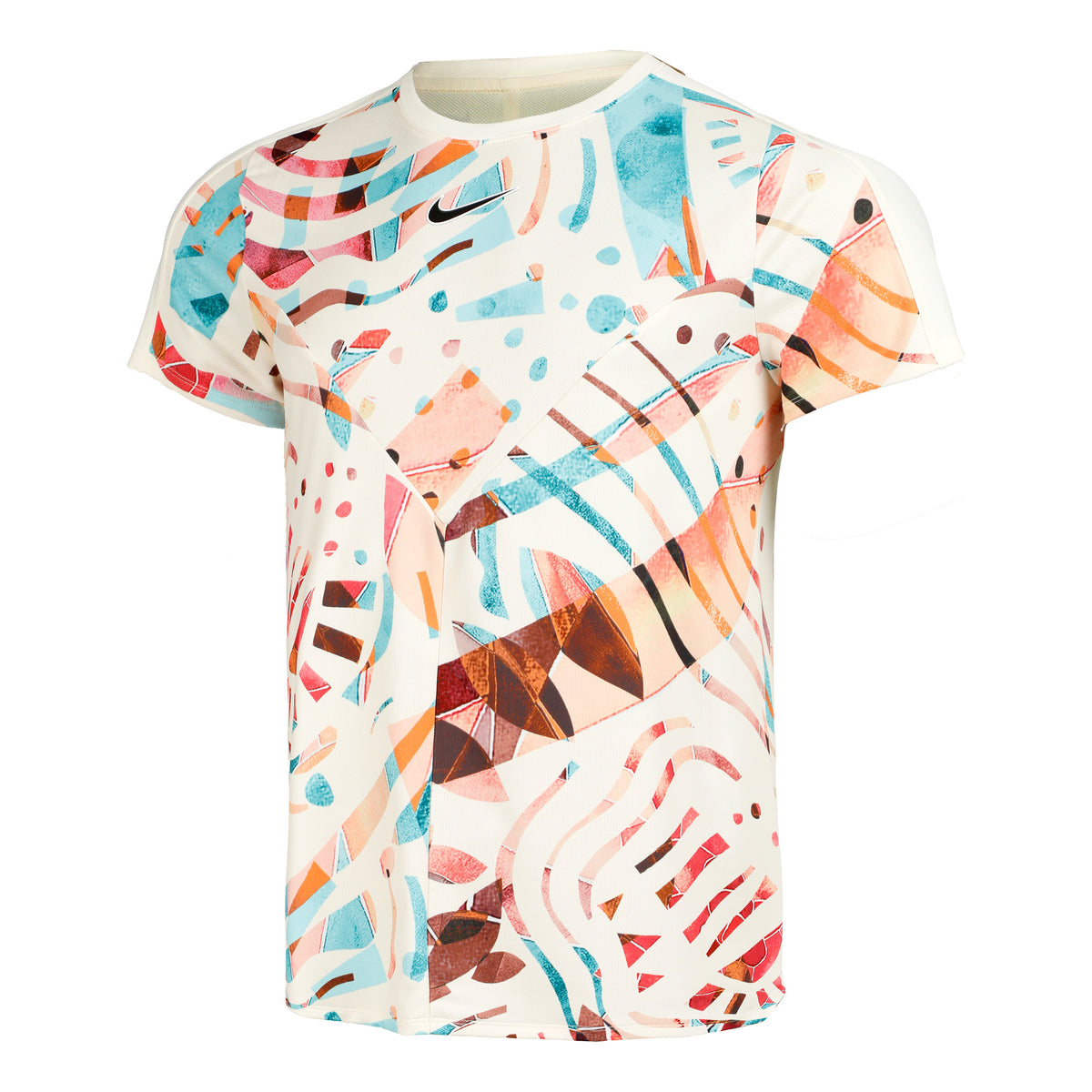 Nike Dri-Fit Court Slam Camiseta de manga corta Hombres - blanco, multicolor